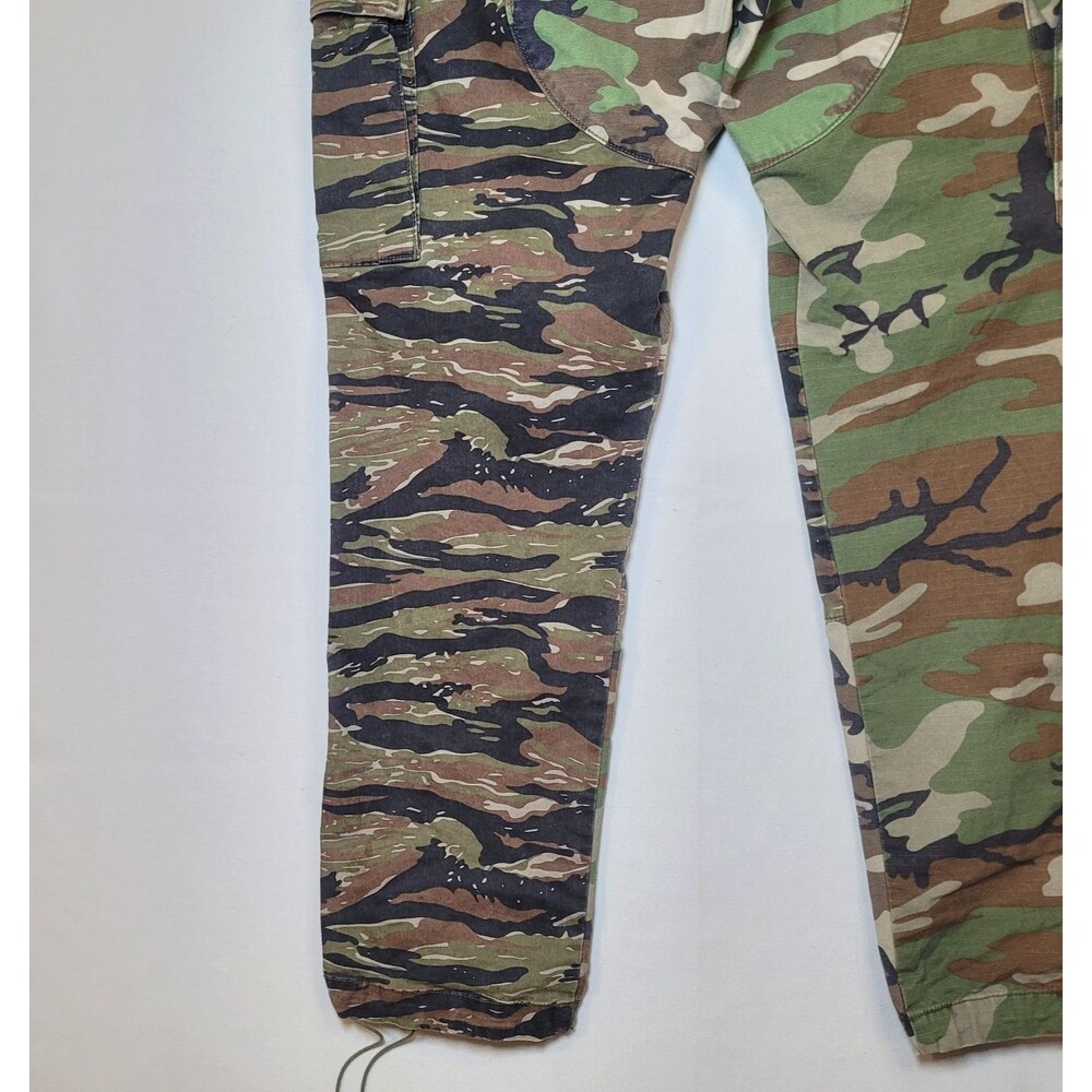 Ralph Lauren DENIM & SUPPLY Flag Tiger Camo Cargo Paratrooper Pants Men's 32X30 - Picture 10 of 16